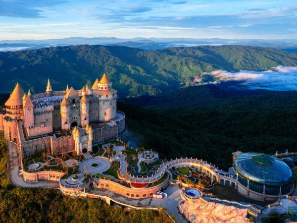 Private transport Vietnam journey view in Ba Na Hills