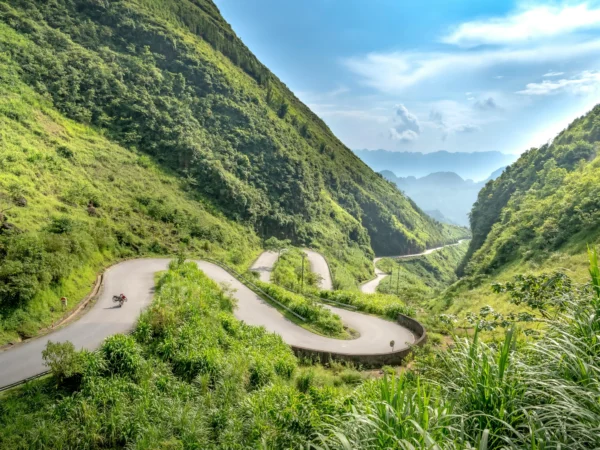 Private transport Vietnam journey view in Ha Giang