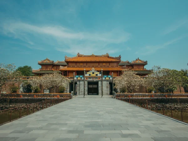 Private transfer ride view in Central Vietnam
