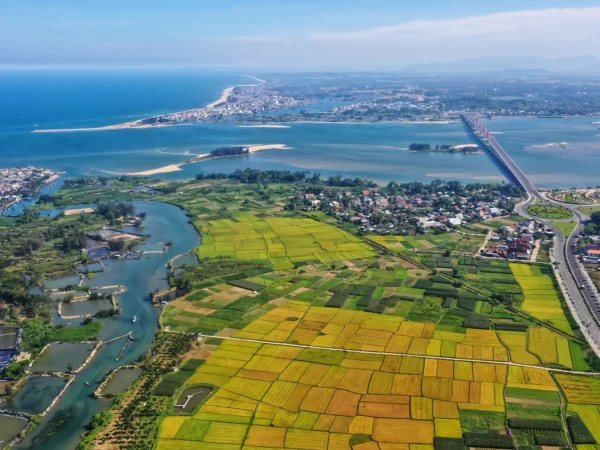 Private transport Vietnam journey view in Quang Ngai